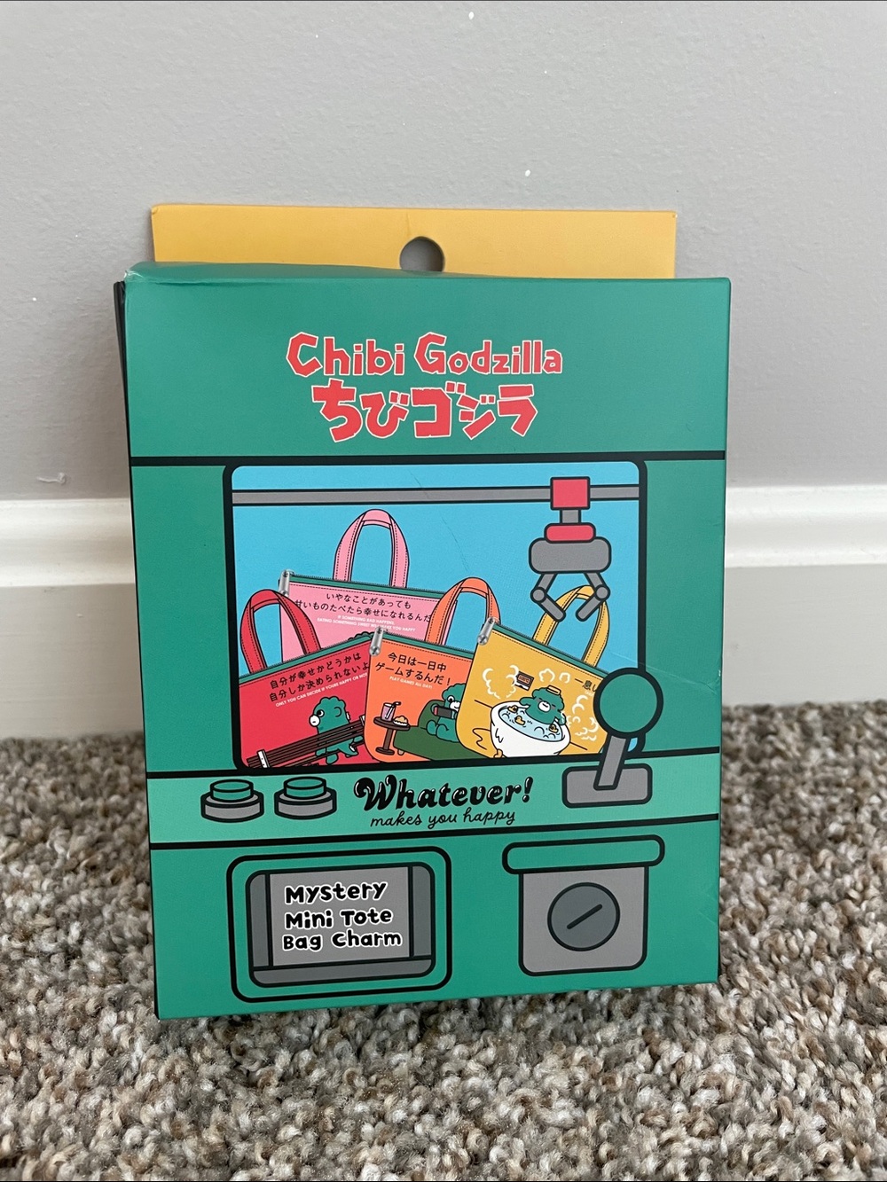 Chino Godzilla Mystery Mini Tote Bag Charm - NIB